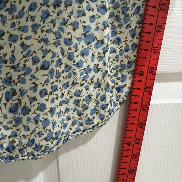 Faithfull‎ The Brand Brigitte Knot Shirt Blouse Top Size 10 Floral Multicolor - Picture 9 of 10
